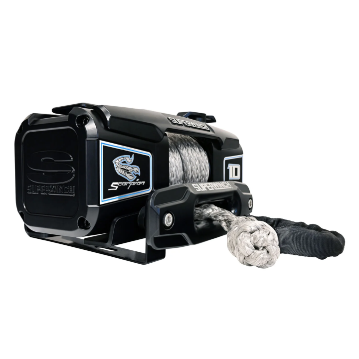 Wyciągarka elektryczna Superwinch Scorpion 10000SR 12V, dwubiegowa z liną syntetyczną