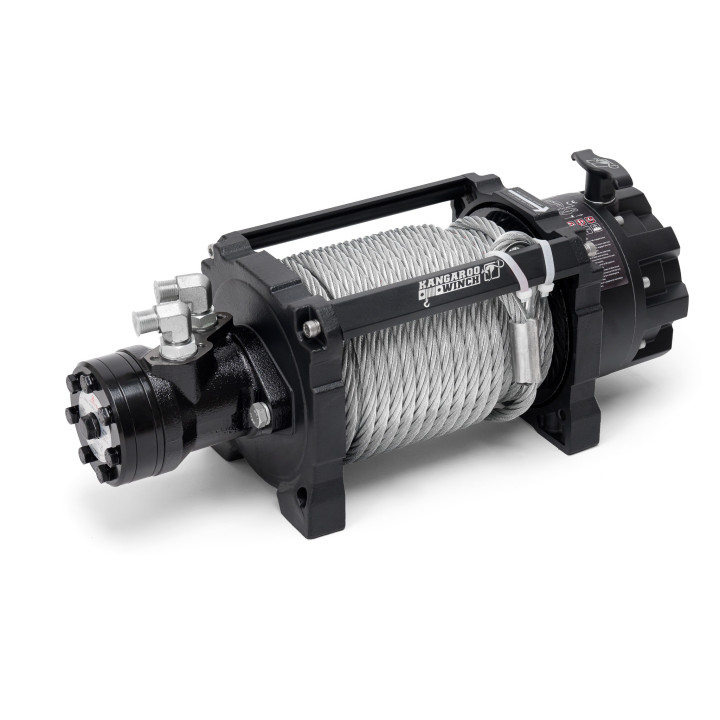 Wyciągarka hydrauliczna Kangaroo Winch K20000H 9080kg elektrozawór 24V