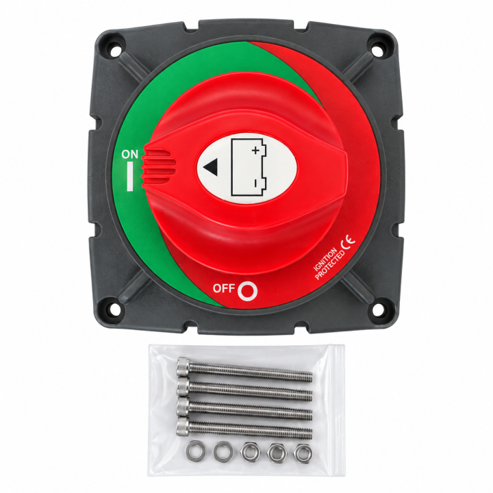 Batterietrennschalter PRO 600A 12-48V – Seilwinde & Boot