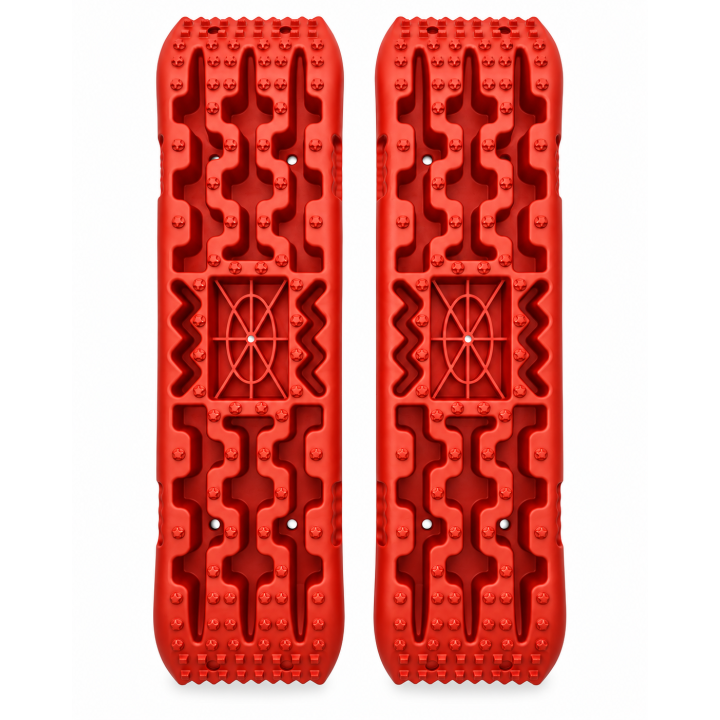 Trapy piaskowo-błotne 10 t czerwone 105 cm, torba w zestawie