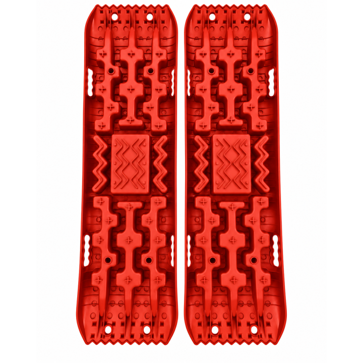 Trapy piaskowo-błotne 10 t czerwone 105 cm, torba w zestawie