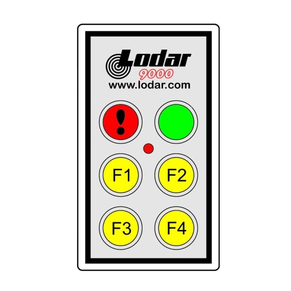 Pilot (nadajnik) sterowania radiowego LODAR 12-24V, 2-funkcyjne