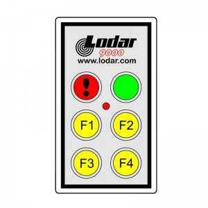 Pilot (nadajnik) sterowania radiowego LODAR 12-24V, 2-funkcyjne