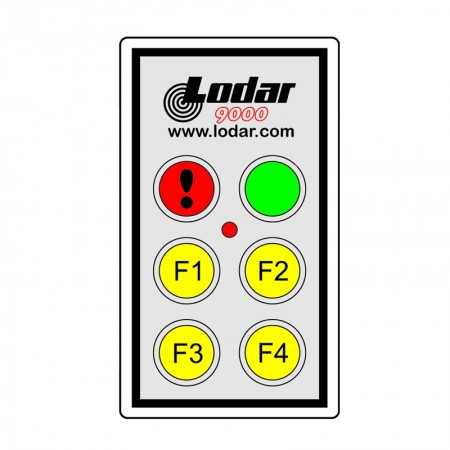 Pilot (nadajnik) sterowania radiowego LODAR 12-24V, 2-funkcyjne
