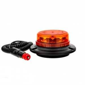 Lampa pojedyncza LED LPB020, pomarańczowa, mocowanie magnetyczne, 12/24V, R65