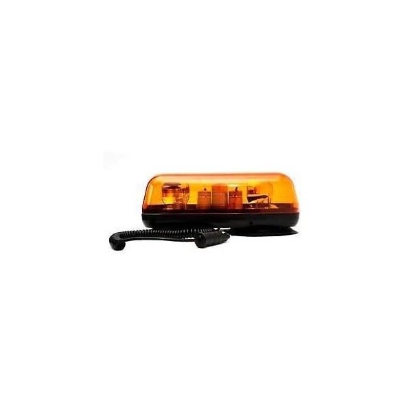 Lampa rotatorowa LAP CLB55SA - mini halogen - 12/24V