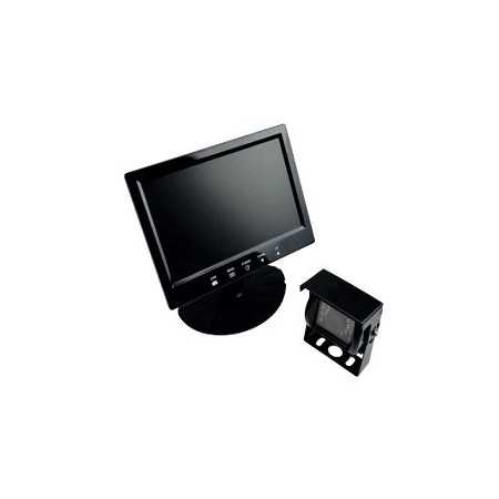 System kamer cofania (monitor 7,0" z możliwością nagrywania obrazu, kamera tylna z diodami podczerwieni + kabel 20m)