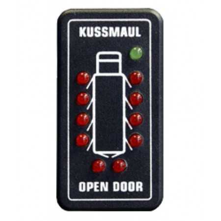 Wskaźnik otwartych drzwi samochodu 10 wejść