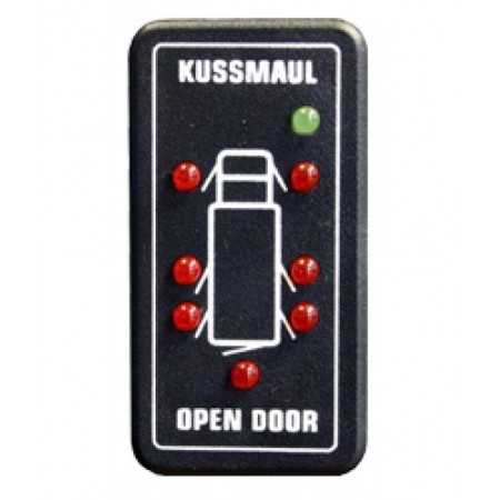 Wskaźnik otwartych drzwi samochodu 7 wejść