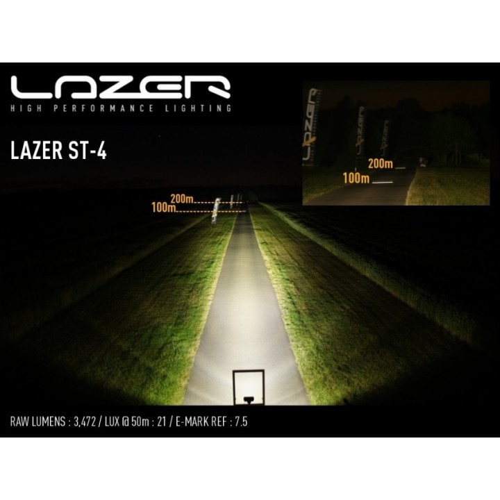 Oświetlenie LED LAZER ST-4