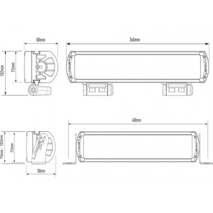 Oświetlenie LAZER ST-8